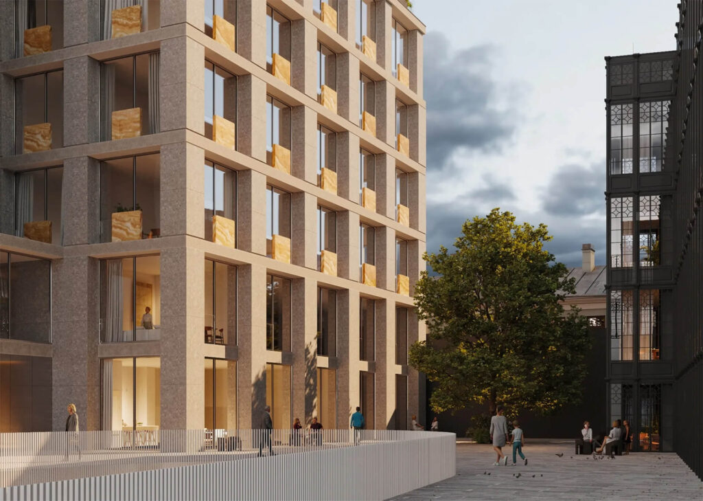 Расположение ЖК в центре Москвы в Камергерском переулке