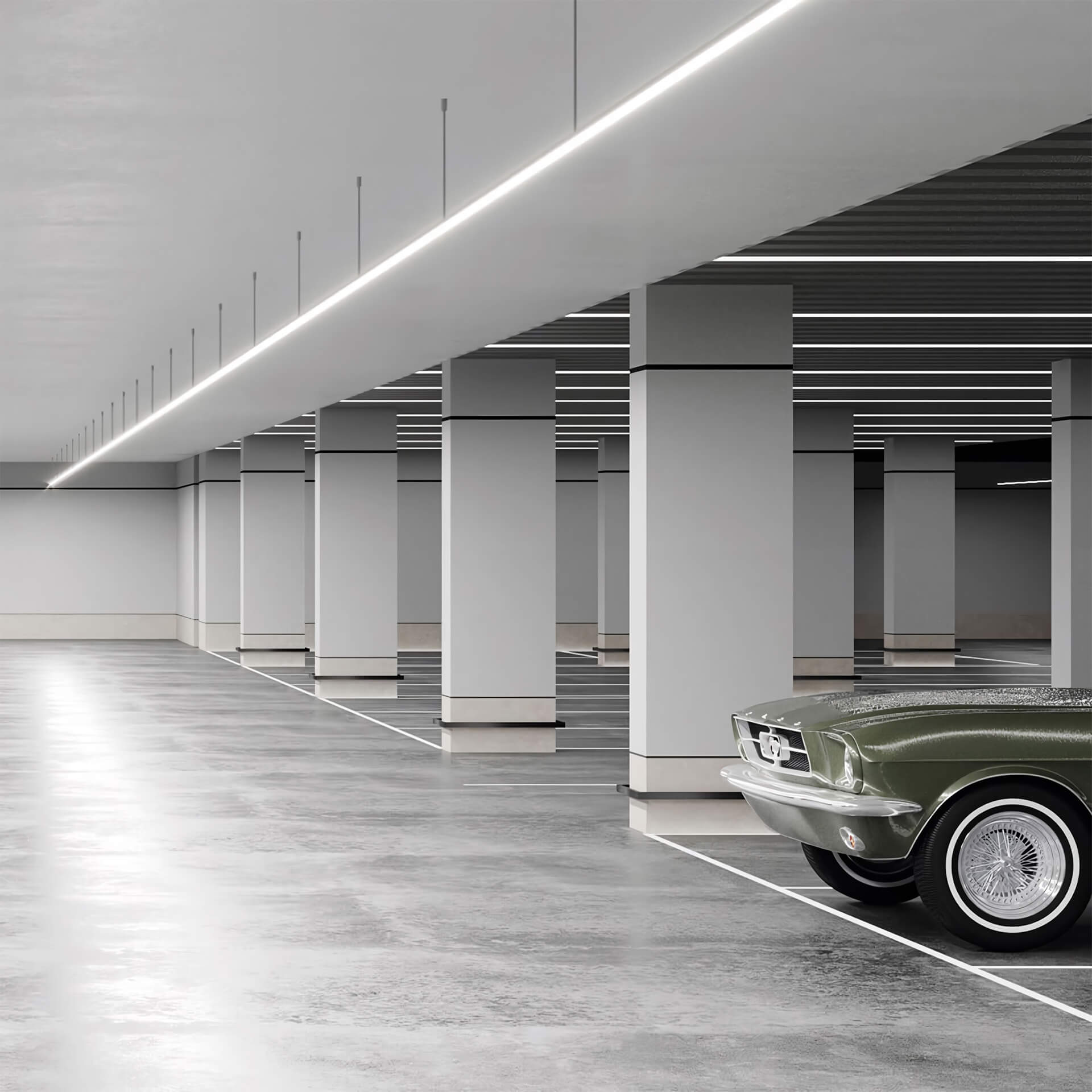 Парковка для жителей ЖК